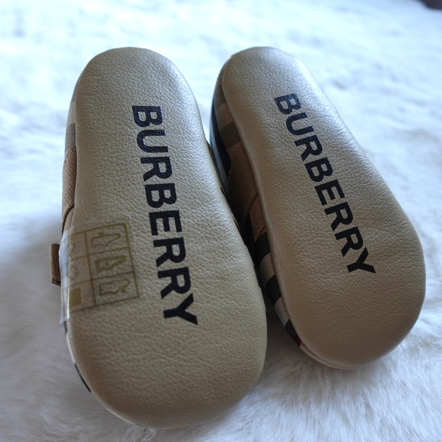 Burberry | Baby Nova Check Slip-on Shoes | EU19