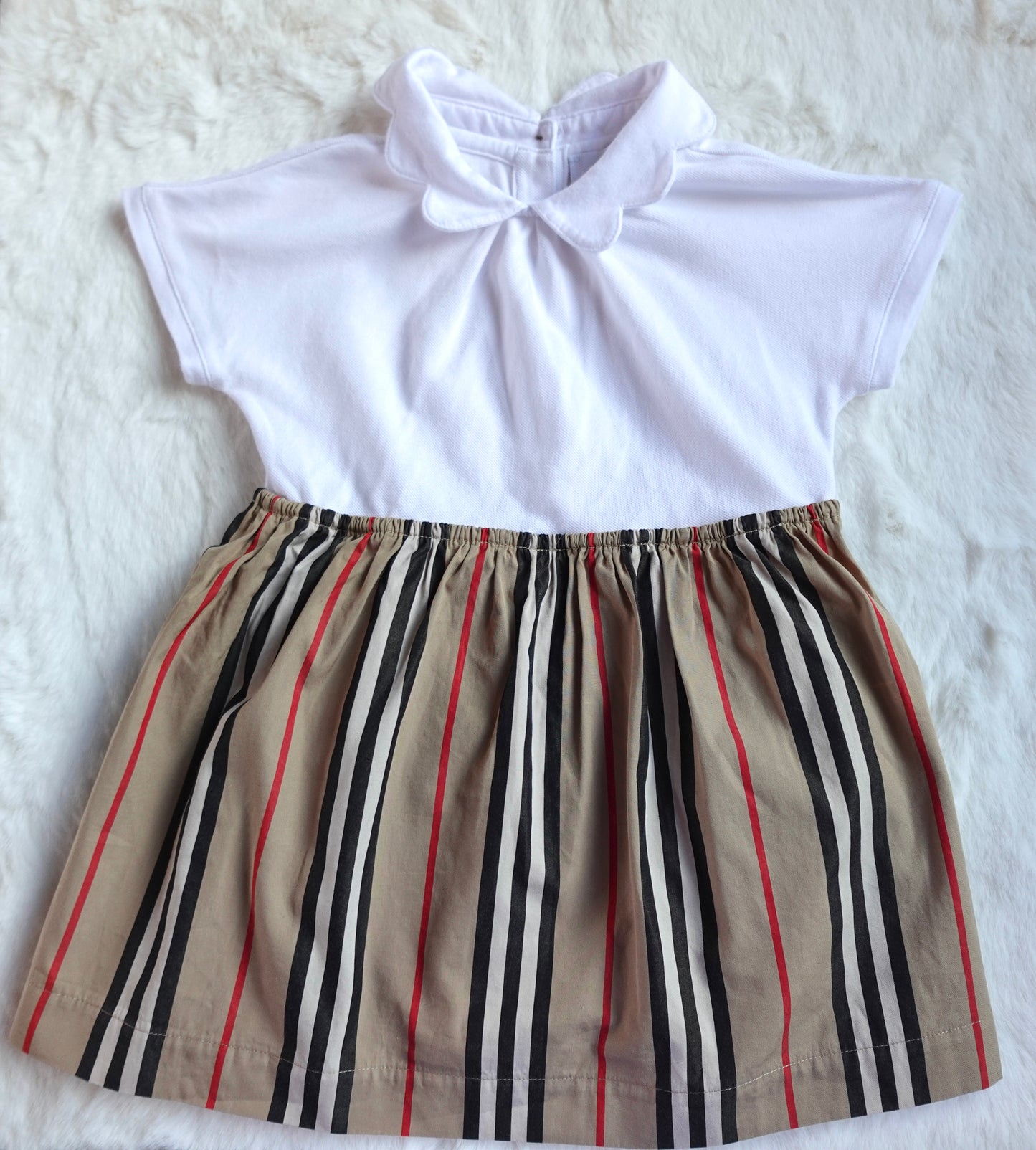 Burberry Kids | Baby Check-Print Skirt Set | 18M 86CM