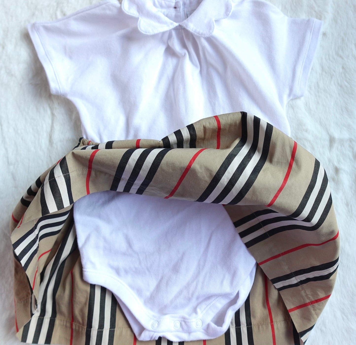 Burberry Kids | Baby Check-Print Skirt Set | 18M 86CM