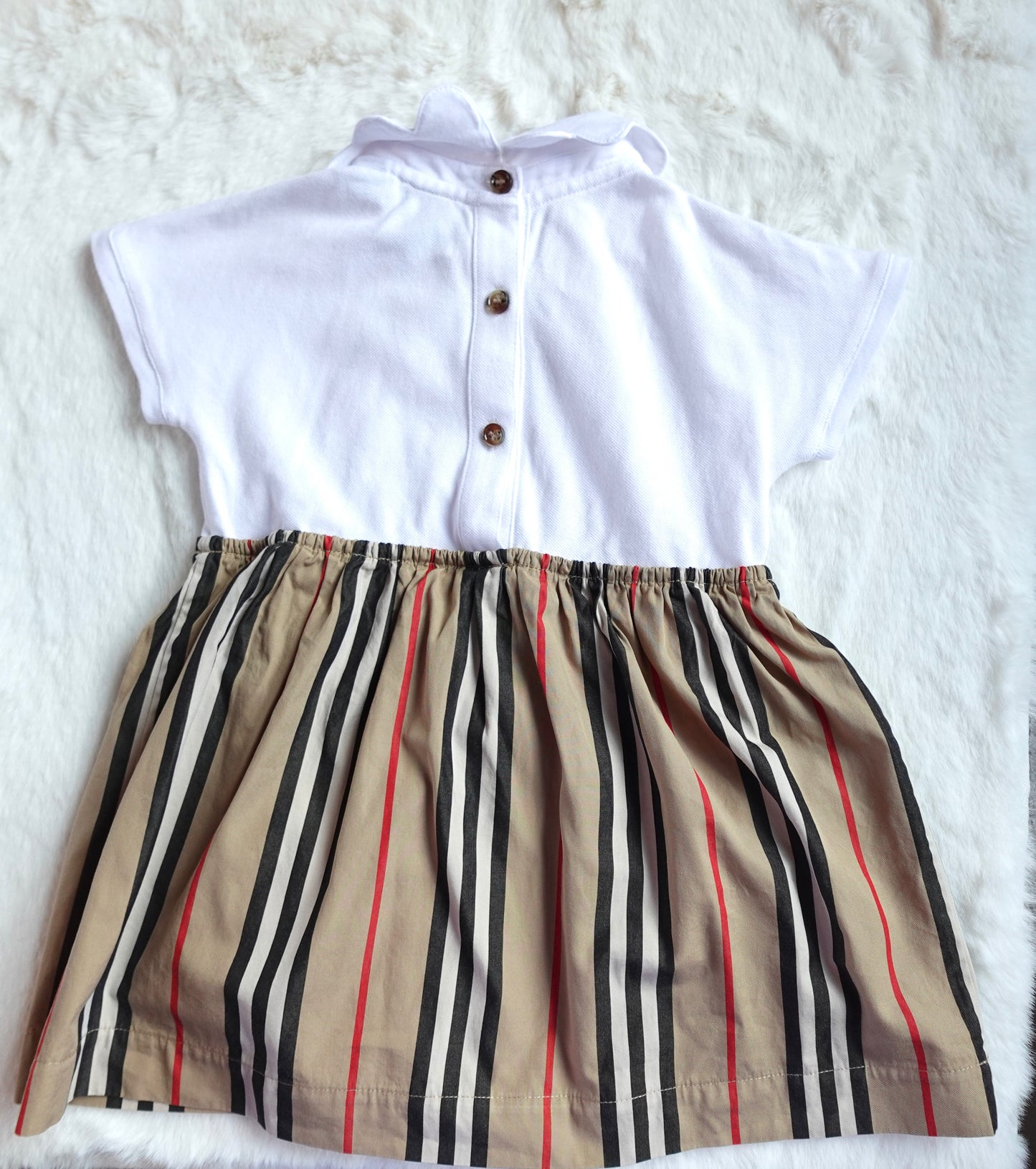 Burberry Kids | Baby Check-Print Skirt Set | 18M 86CM