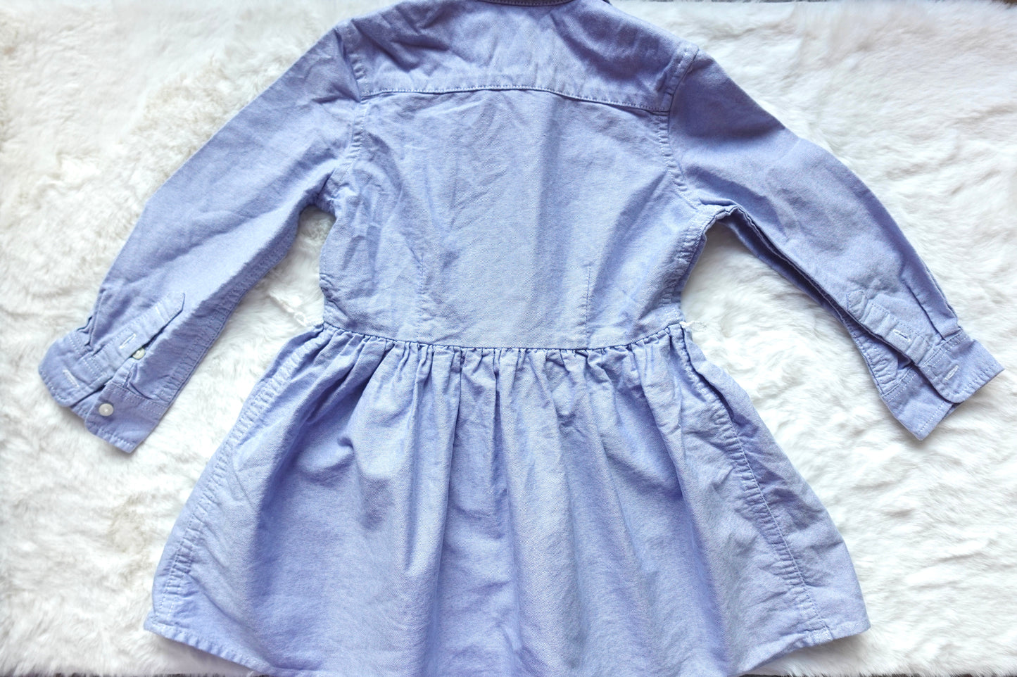 Ralph Lauren | Girls' Oxford Shirt Dress| 3/3T