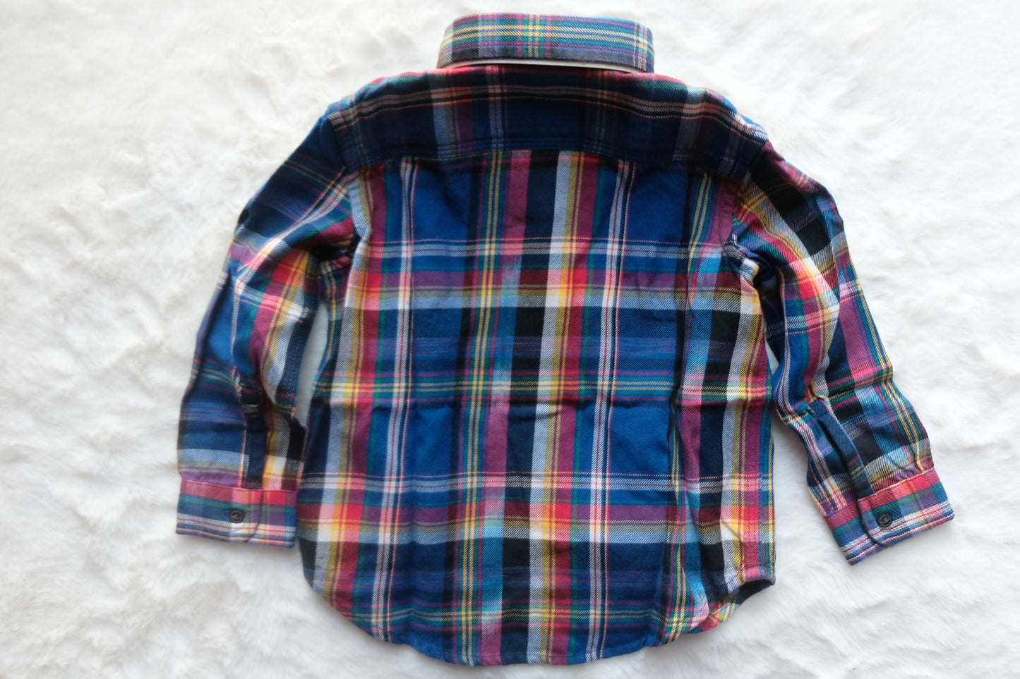 Ralph Lauren | Children's Long-Sleeve Checkered Plaid Button-Down | 24M