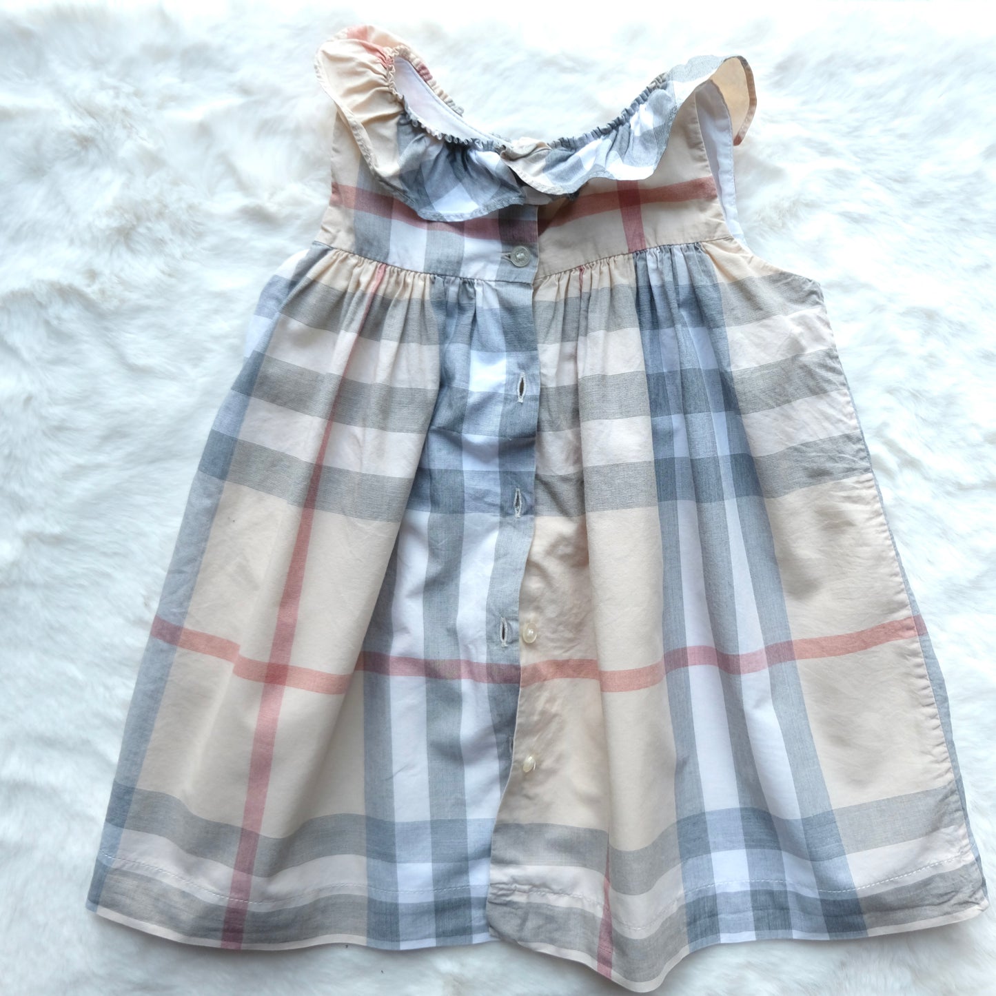 Burberry | Check Cotton Dress | 12M 80CM