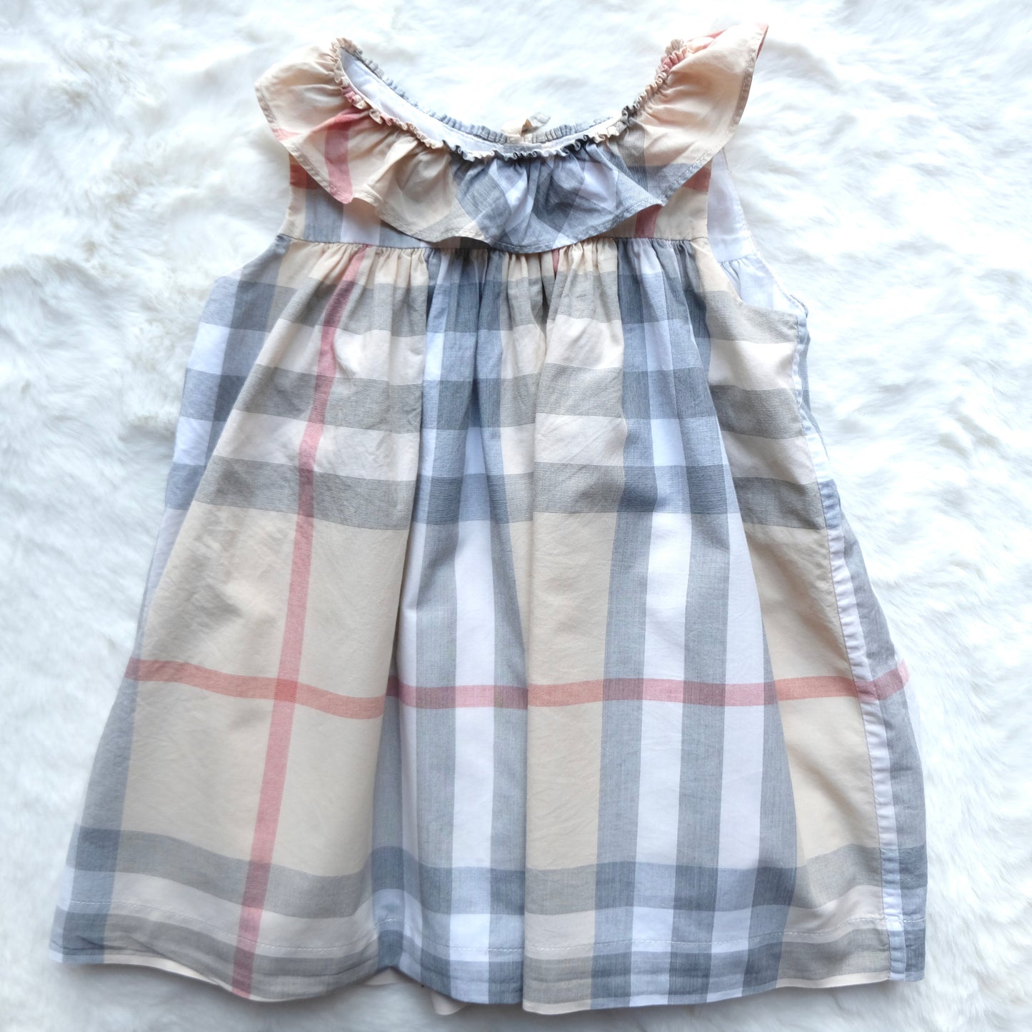 Burberry | Check Cotton Dress | 12M 80CM
