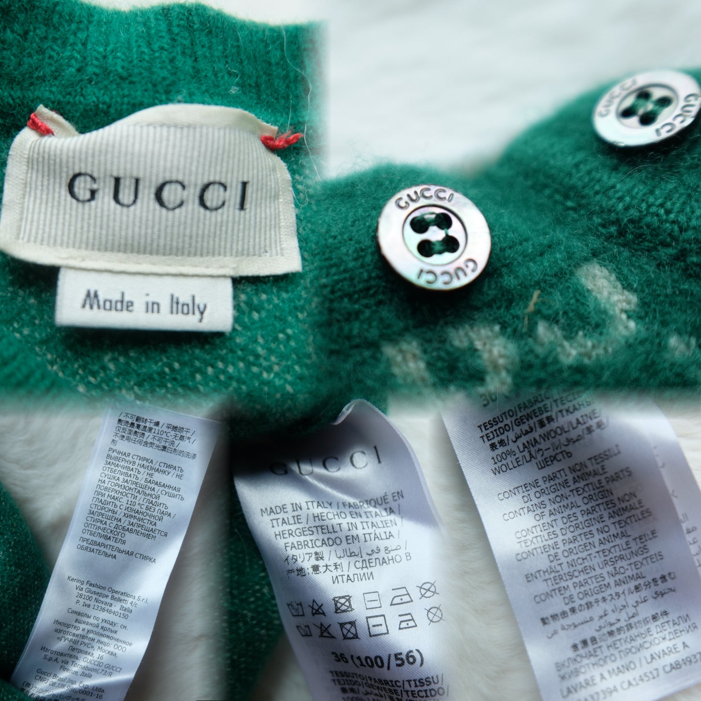 Gucci | GG Wool Sweater | 36M 100/56