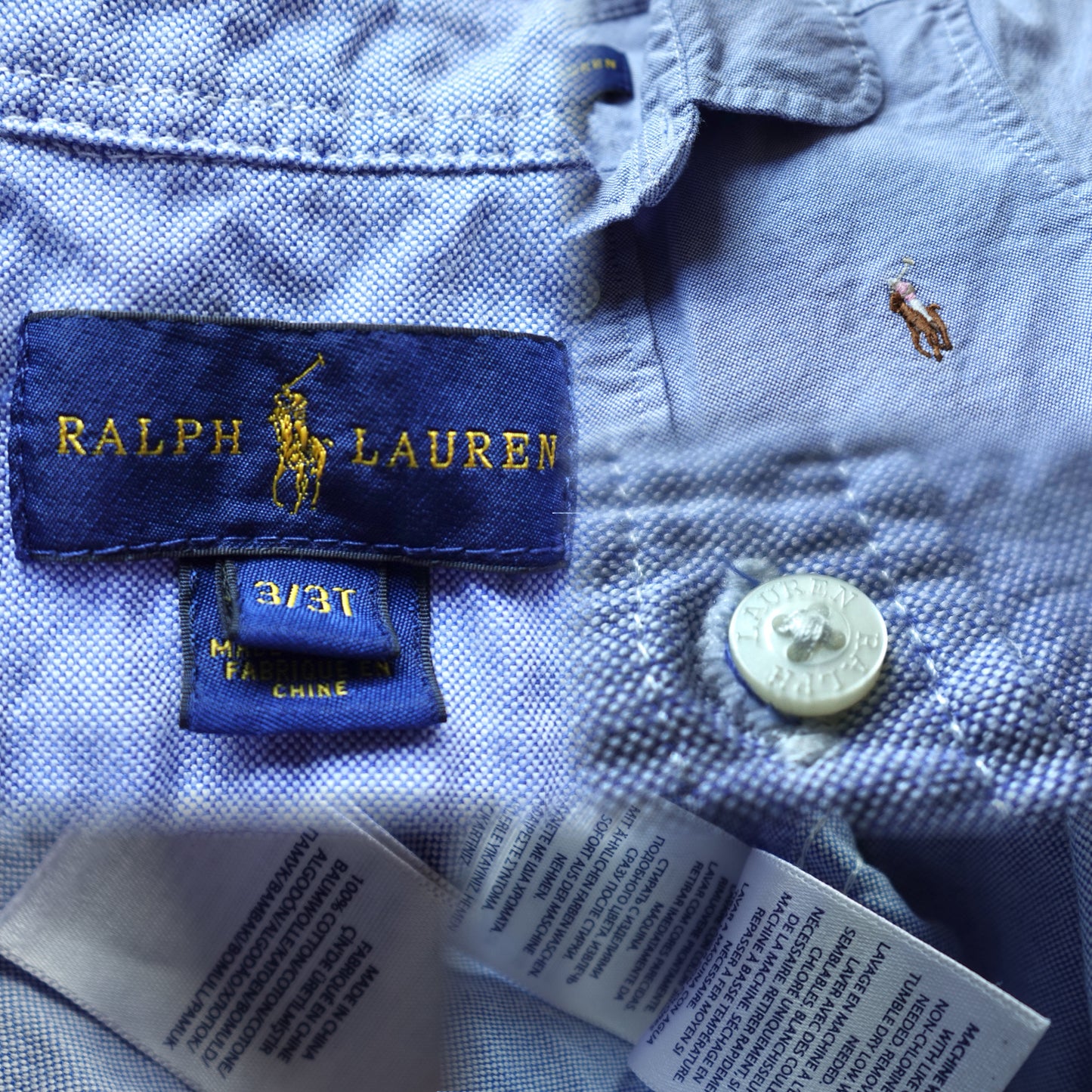 Ralph Lauren | Girls' Oxford Shirt Dress| 3/3T