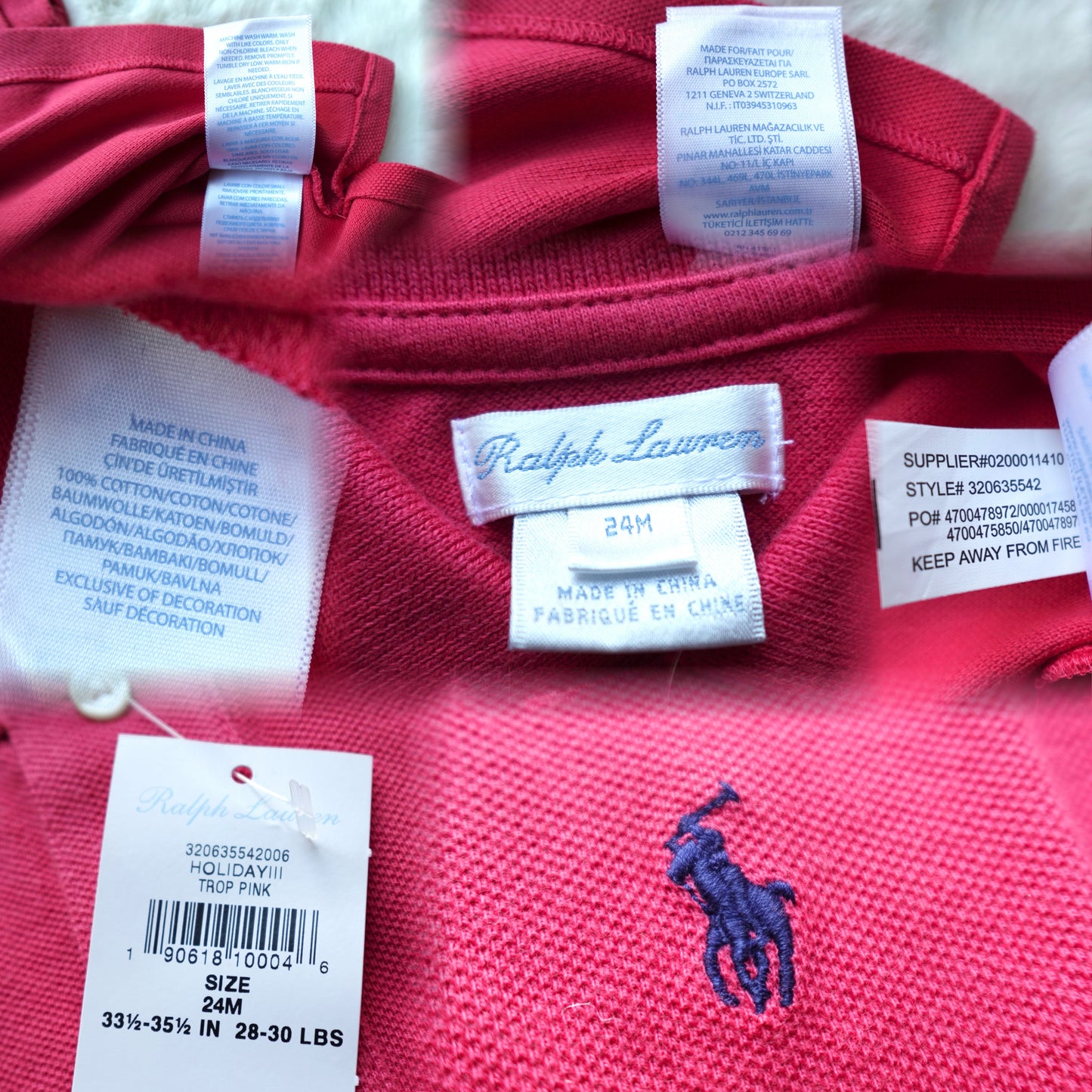 Ralph Lauren | Children's Classic Polo Shirt | 24M