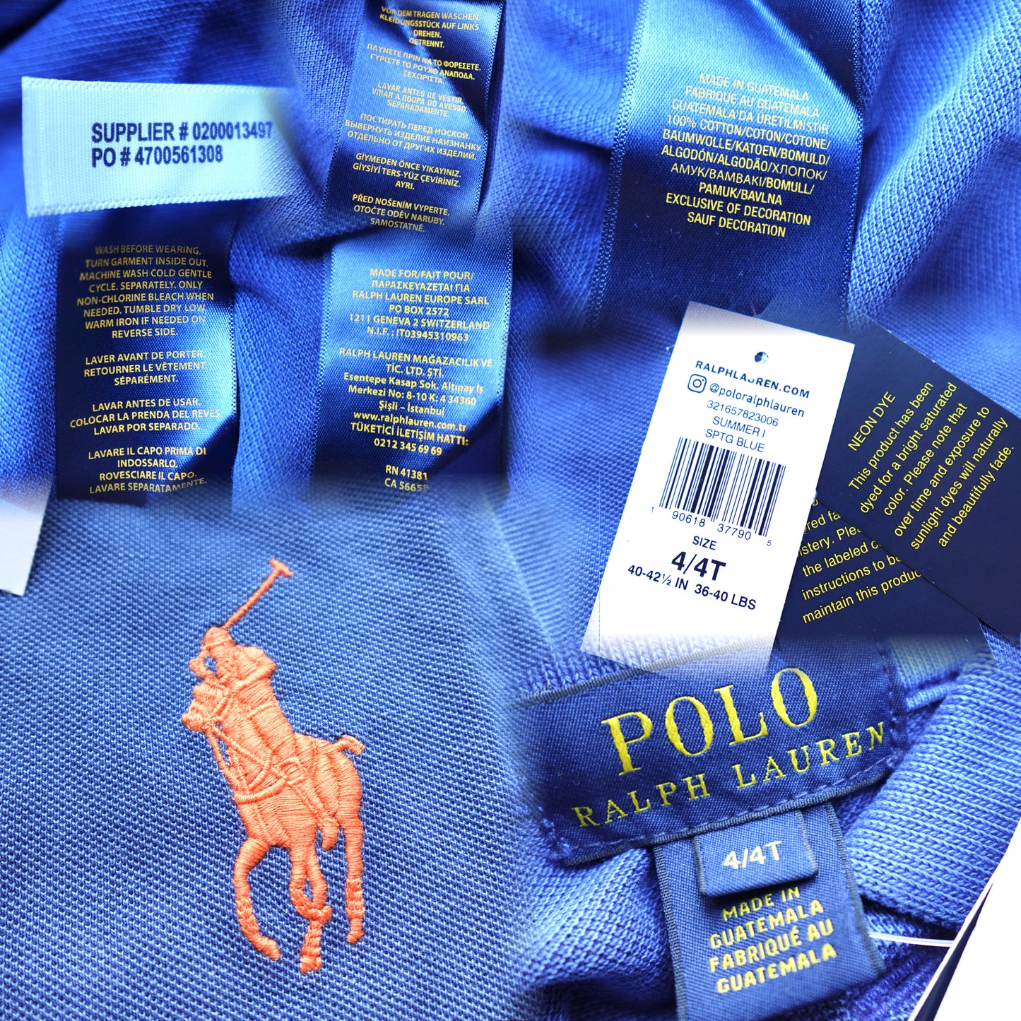 Ralph Lauren | Children's Classic Polo Shirt | 4/4T