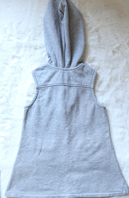 Burberry Kids | Check-Lined Sleeveless Hoodie Dress | 100A 4Y