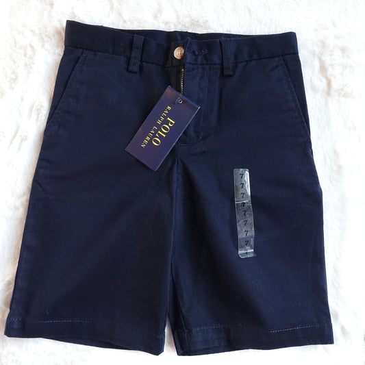 Ralph Lauren | Classic Polo Chino Shorts Navy Back | Size7 130/56