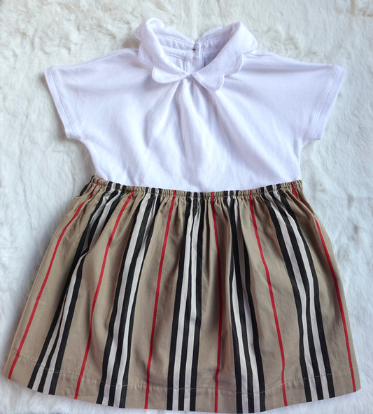 Burberry Kids | Baby Check-Print Skirt Set | 18M 86CM