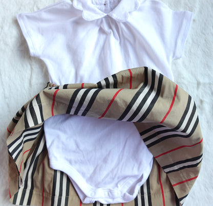 Burberry Kids | Baby Check-Print Skirt Set | 18M 86CM