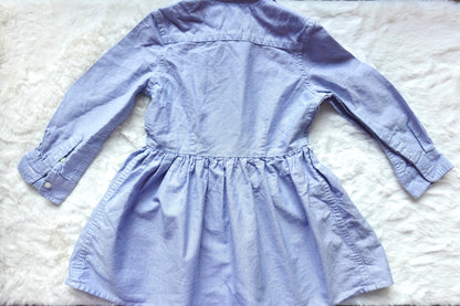 Ralph Lauren | Girls' Oxford Shirt Dress| 3/3T