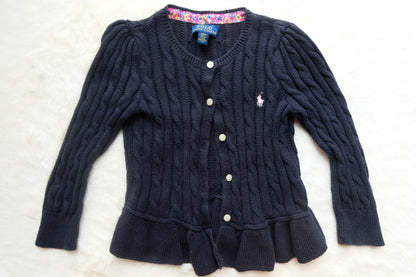 Ralph Lauren | Children's Cable-Knit Cardigan | 3/3T