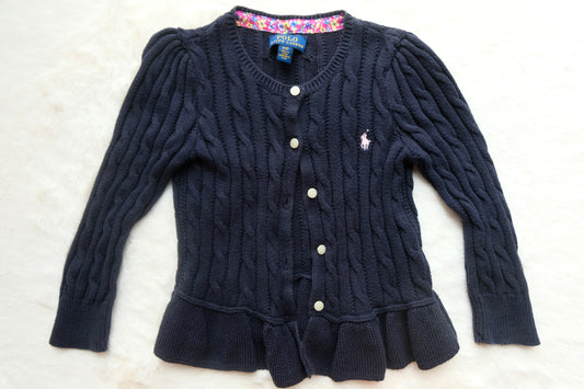 Ralph Lauren | Children's Cable-Knit Cardigan | 3/3T