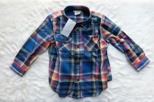 Ralph Lauren | Children's Long-Sleeve Checkered Plaid Button-Down | 24M