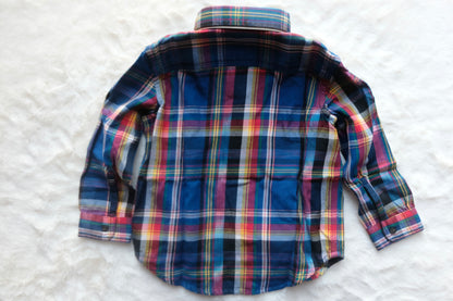 Ralph Lauren | Children's Long-Sleeve Checkered Plaid Button-Down | 24M