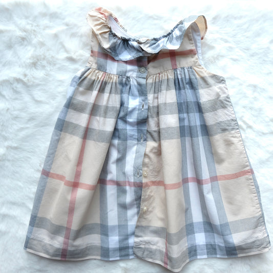 Burberry | Check Cotton Dress | 12M 80CM